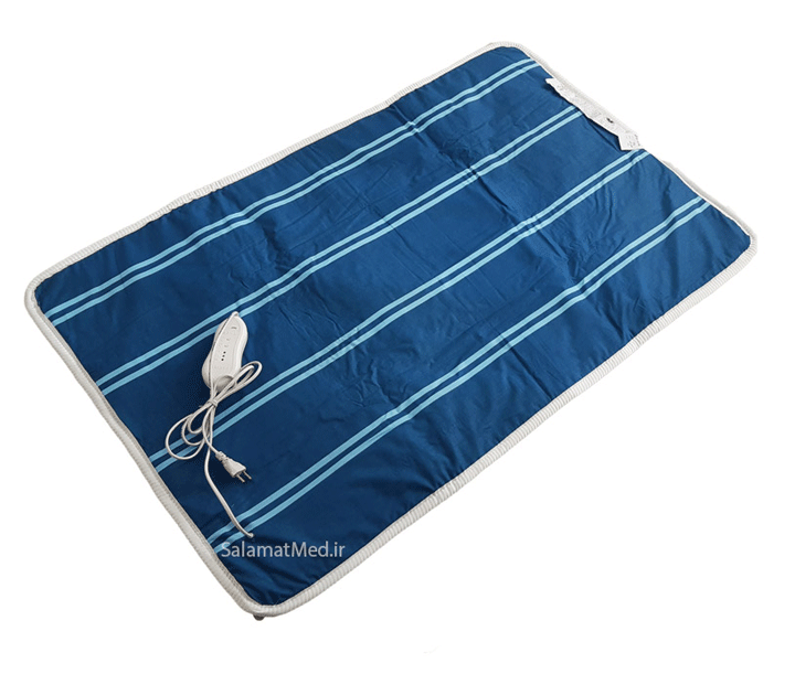 تشک برقی گرمه با روکش پارچه با کلید ولومی سایز 60*80