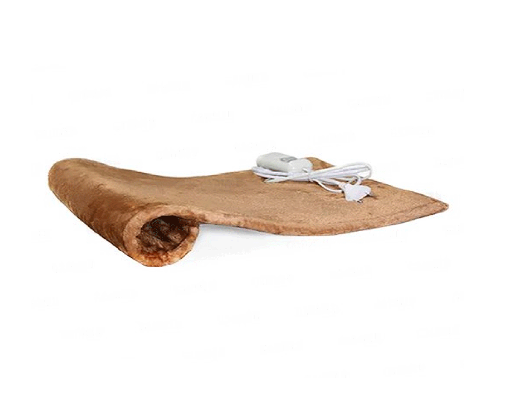 تشک برقی گرمه با روکش مخمل و با کلید ولومی سایز 45*35